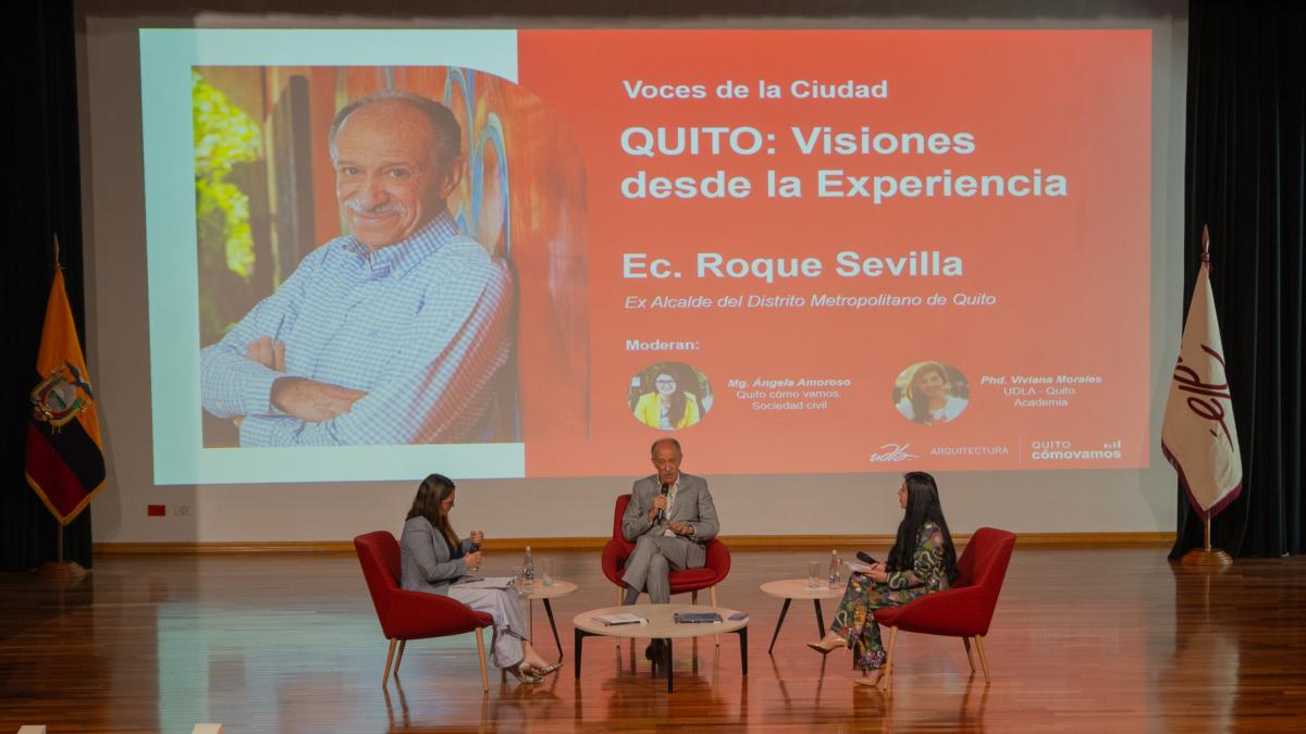 Voces de la Ciudad· Roque Sevilla plantea un Quito más sostenible ...
