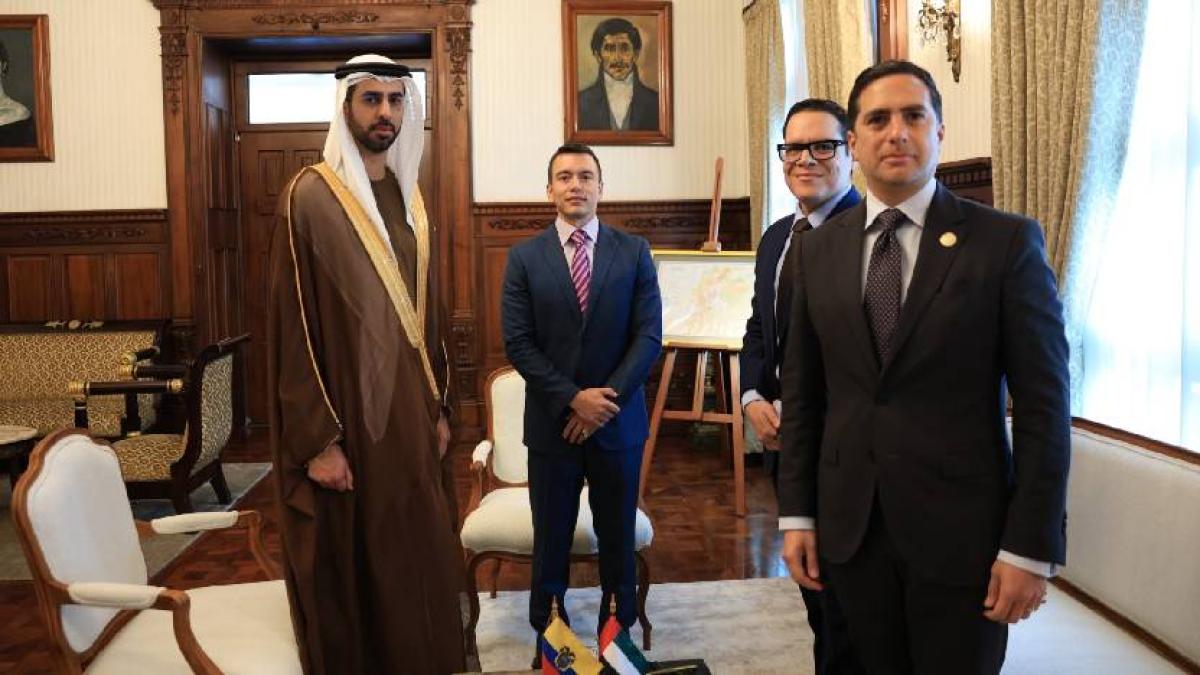 Ecuador y Emiratos Árabes Unidos definen hojas de ruta para cooperación en IA, energía y comercio
