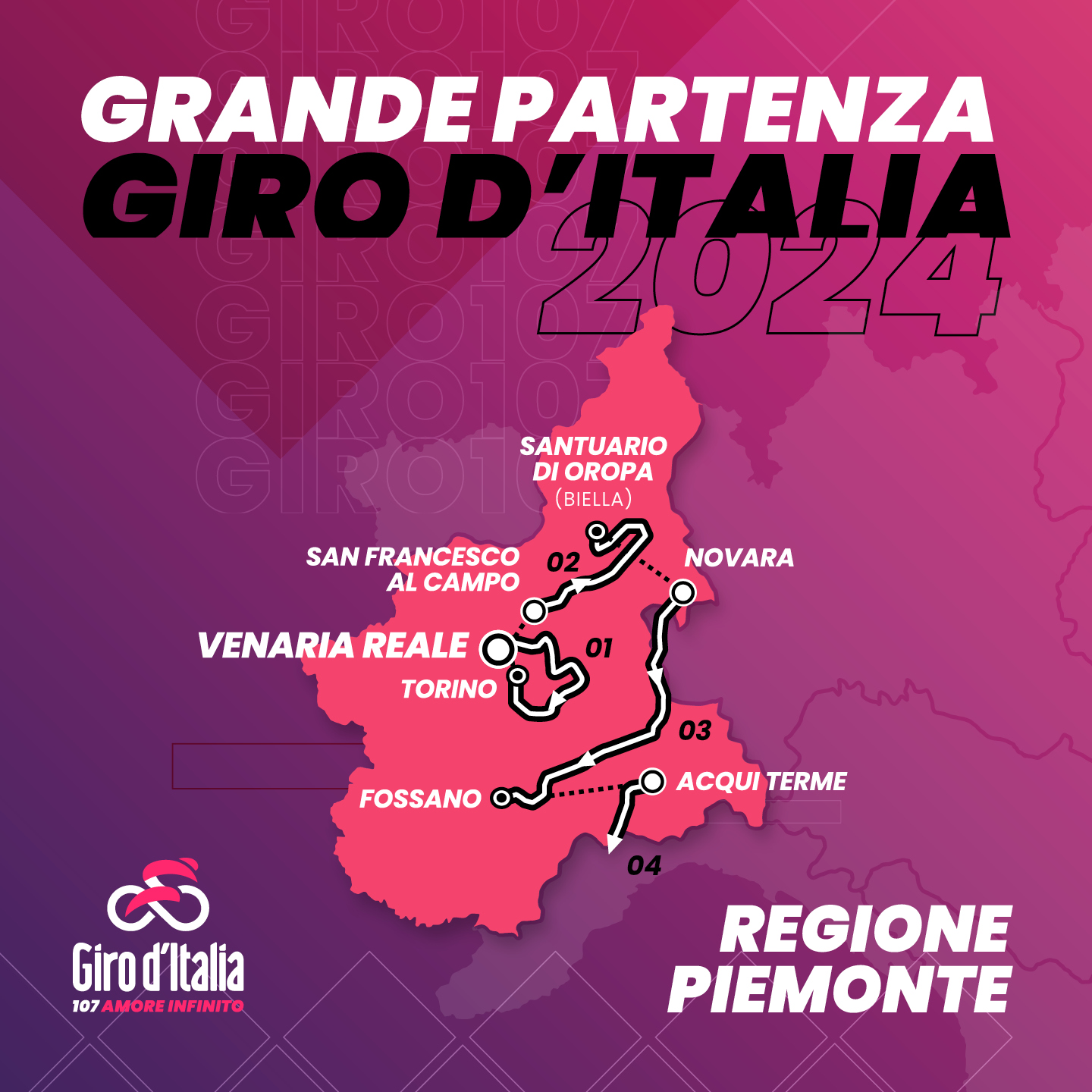 El Giro de Italia 2024 comenzará en Turín